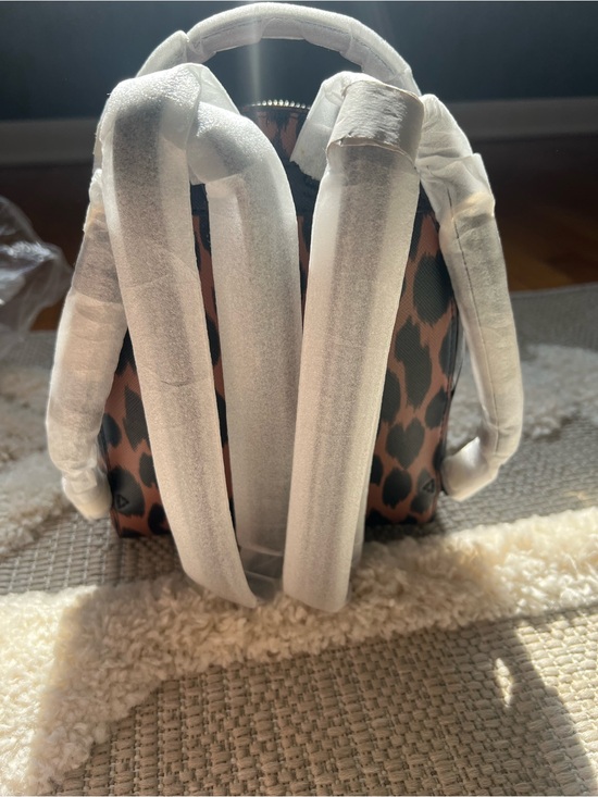 kate spade Leopard-Print Mini Backpack in Brown and Black ke721 NWT!